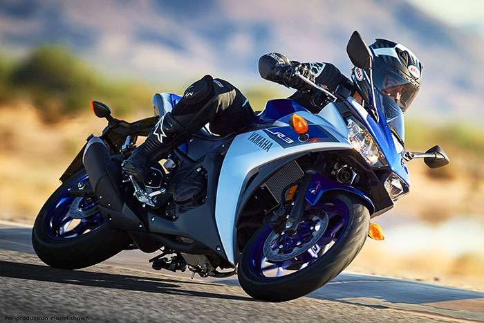 یاماها YZF-R3 دوچرخه ورزشی 2015